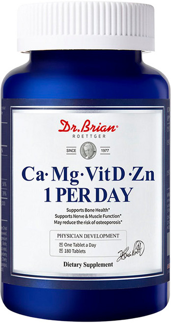 닥터브라이언 칼마디 칼슘 마그네슘 비타민D 아연 1퍼데이 타블렛, 1개, 180정