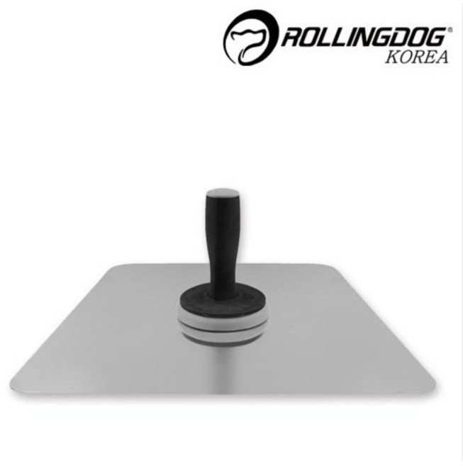 (롤링독) 알루미늄퍼티판 13인치 네모, 1