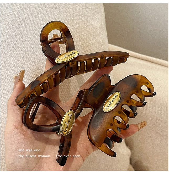 MANSHU 8cm 9cm 13cm 고급프렌치핀 한국핀 라지머리핀 세트헤어핀 3종 세트