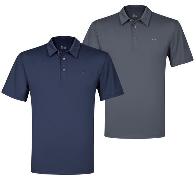 [BFL] (1+1) 남성 반팔 카라티_무더위 잡는 냉감 메쉬 카라 티셔츠