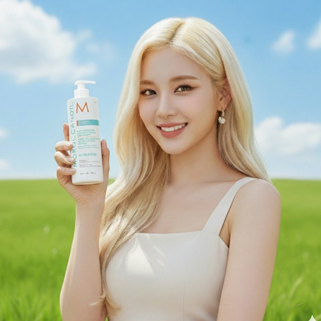 500ml 모로칸 에어리 모이스처 컨디셔닝 트리트먼트 오일 모르간 모르칸
