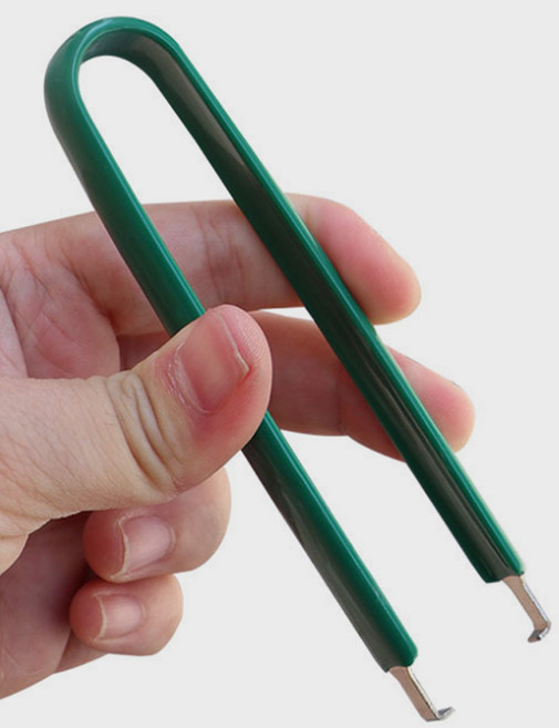 분해 청소 풀러 도구 제거 부품 분리 키보드 리무버 키캡 집게 공구 수리 클립 교체 핀셋 스위치 정밀 작업, 1개