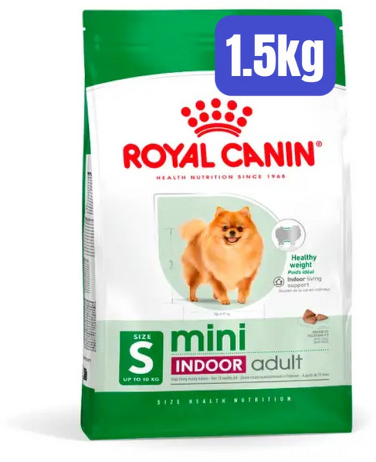 ROYAL CANIN 法國皇家 小型犬成犬室內狗飼料 1.5kg, 1個, 雞