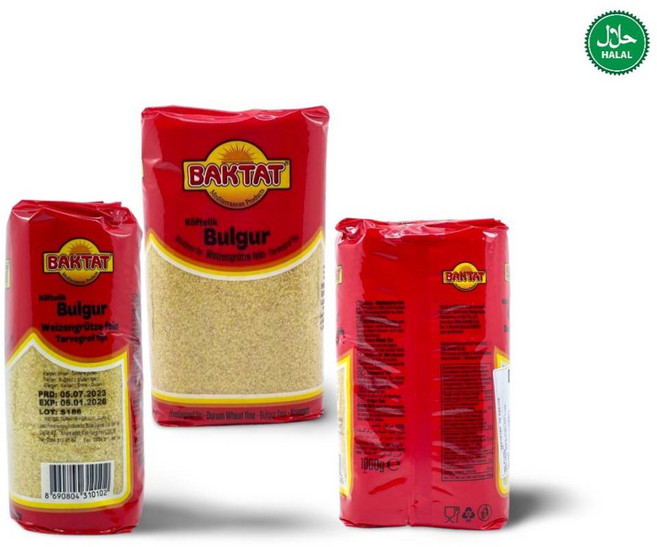 Premium Turkish Bulgur Durum Wheat. 터키산 프리미엄 듀럼밀 불구르, 1개, 1kg