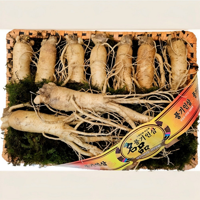 6년근 풍기 인삼 수삼 원수삼 최상급 선물세트8호 / 왕대 1.1kg / 9~10뿌리, 1.2kg, 1세트