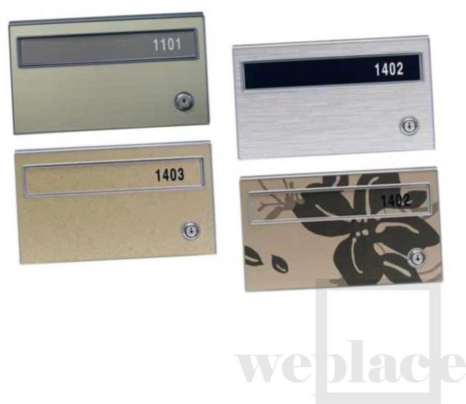 위플레이스 (주문제작)우편함 골드(깊이320)