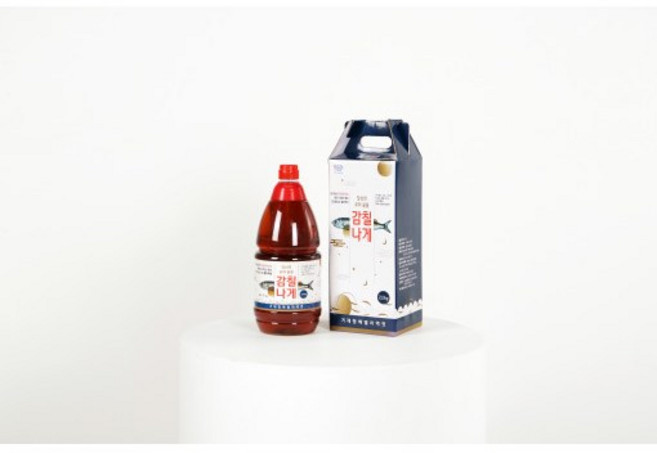 (감칠나게) 국산 지하숙성 김장용 프리미엄 멸치액젓 100% 원액 2.2kg [원산지:국산(경상남도 거제시)], 1개, 1.8L