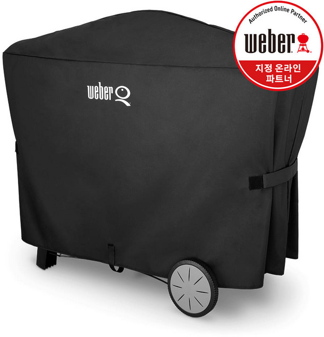 (정식수입제품) 웨버 Q 3200 프리미엄 그릴 커버, 1개, 1단, 블랙