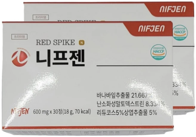 니프젠 스파이크 프리미엄 600mg, 60회분, 1세트 - 쿠팡