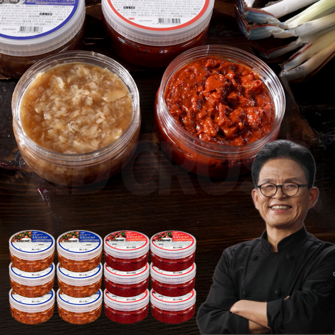 [인포벨]TV홈쇼핑정품 애드크로스 최만순 약선요리연구소 순살 간장게장 양념게장 밥도둑 꽃게장, 2세트, 720g