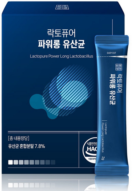 락토퓨어 파워롱 전립선 유산균 30포 60g, 1박스, 30회분