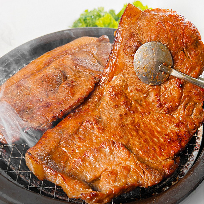 천지푸드 수원식 멍석말이 돼지왕구이 400g 5개