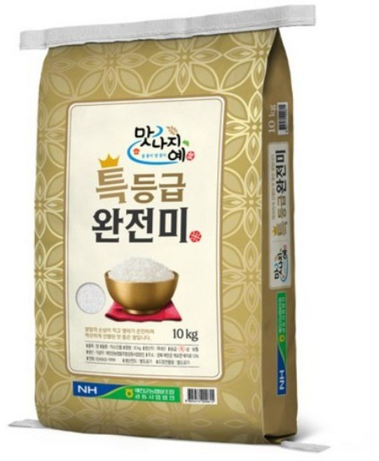 예천군농협 2026년산 햅쌀 맛나지예 미소진품쌀 특등급 완전미, 10kg, 1개