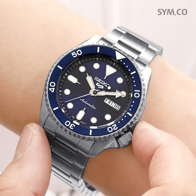 세이코5 스포츠 남성 하드렉스 오토매틱 방수 아날로그 시계