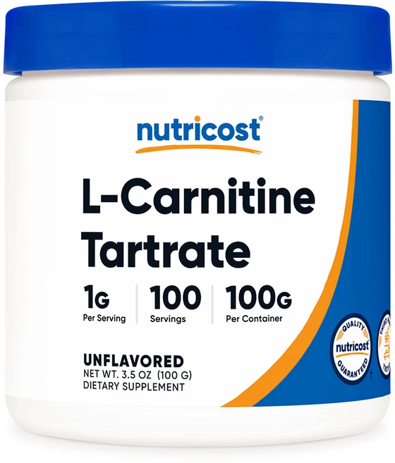 뉴트리코스트 L-카르니틴 타르타르산염 무맛, 1개, 100g - 쿠팡