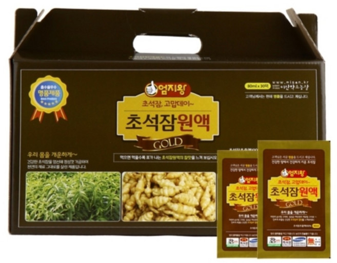 초석잠원액 30포 - 진한 국산 골뱅이형 초석잠진액