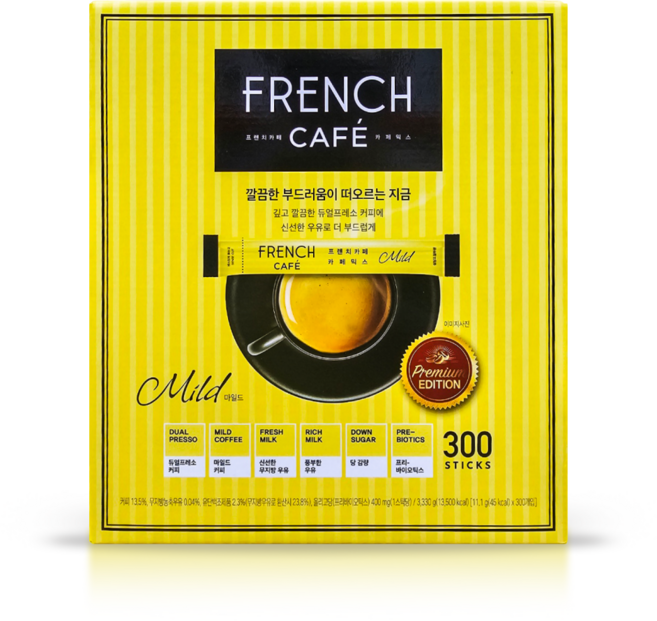 남양 프렌치카페 카페믹스 마일드, 11.1g, 300개입, 1개