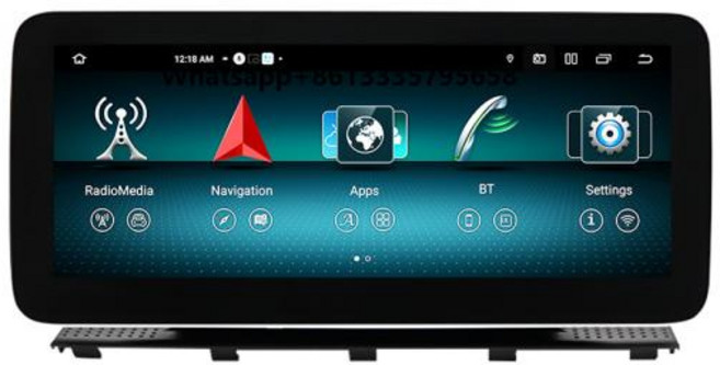 Navifly MNX 12.5인치 안드로이드13 6128G 라디오 카 안드로이드 카 오디오 시스템 벤츠 G 클래스 W461 W463용 카플레이 안드로이드 오토 지원