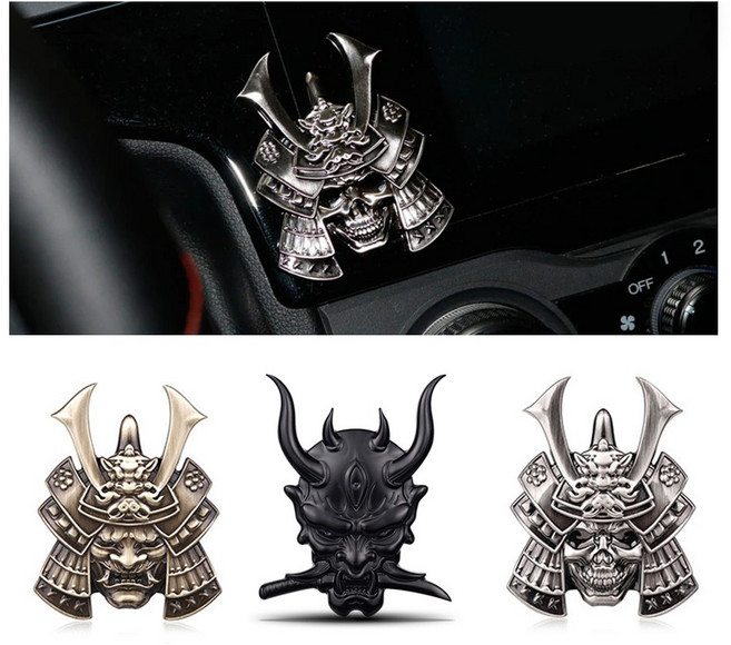 킹콩 차량 사무라이 엠블럼 3D 해골 도깨비 뱃지 오토바이 자동차 바이크, 도깨비엠블럼