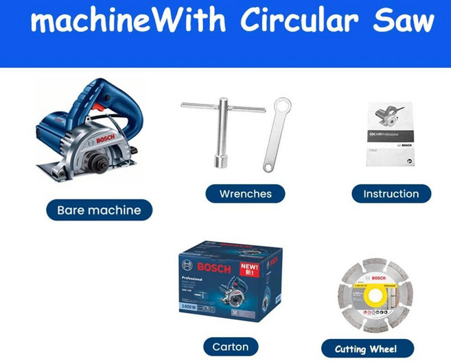 절단기 나무 대리석 돌 슬롯 머신 직경 원형 톱 타일 전기 커터, 1개, 2. With Circular Saw / C. 유...