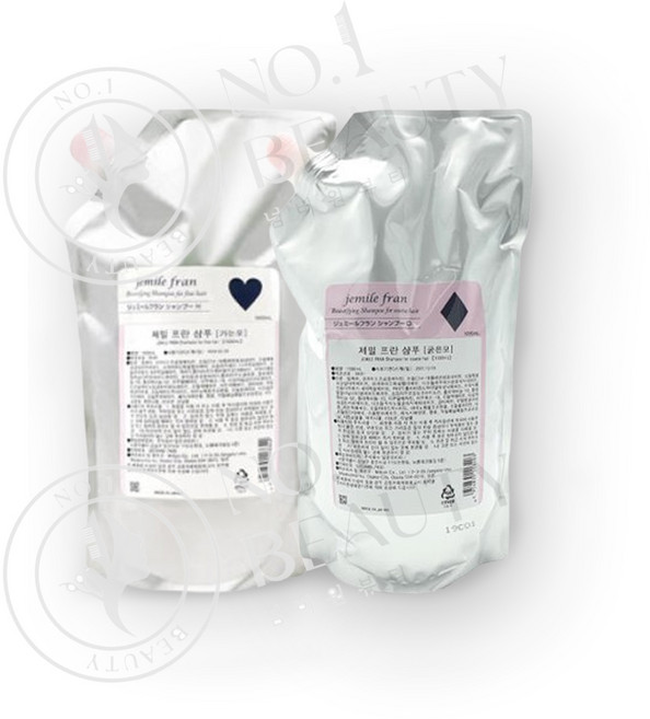 밀본 제밀프란 하트샴푸 다이아샴푸 클리닉 샴푸 손상모발용 1000ml, 공병 X, 1L, 1개