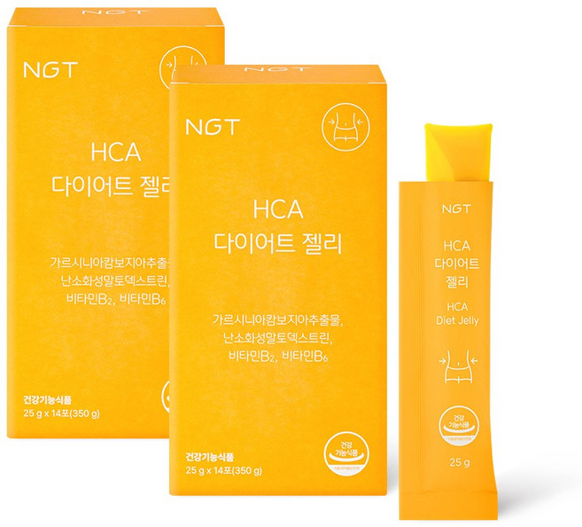 HCA 다이어트 젤리 (망고맛), 2박스, 14회분