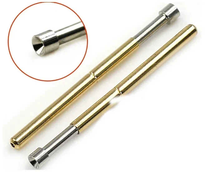 호환 20개/팩 스프링 테스트 프로브 P125-A2 B1 E2 D2 J1 Q1 Q2 H2 T2 외경 2.02mm 길이 33.5mm PCB 포고핀, [01] P125-A2