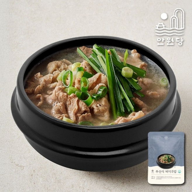 안원당 [안원당] 부산식 돼지국밥 730g x 4팩, 4개