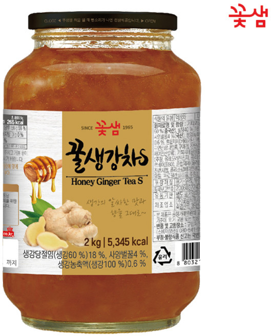 꽃샘 꿀생강차 에스, 2kg, 1개입, 1개