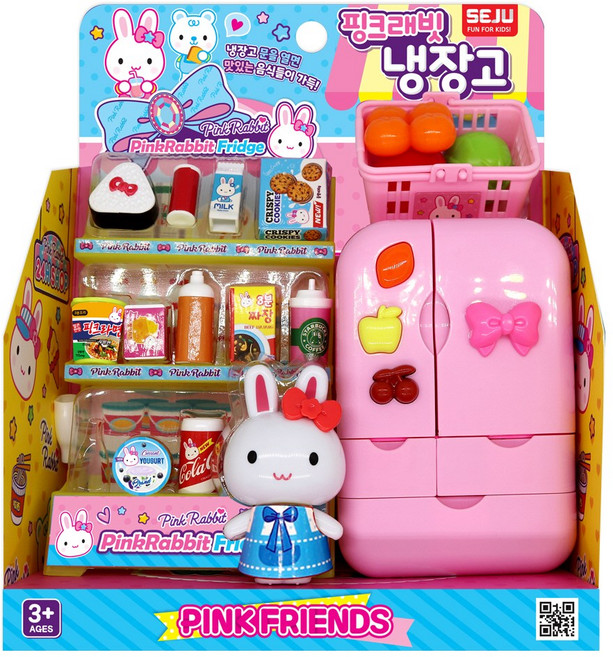 세주 핑크래빗 냉장고, 1개, 단품