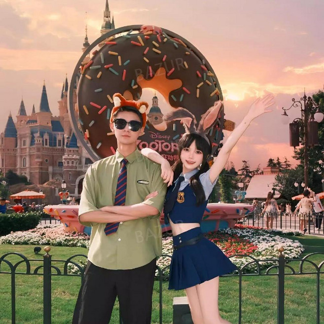 주디닉 코스튬 유니버셜코디 코스프레 상하이 일본 여행