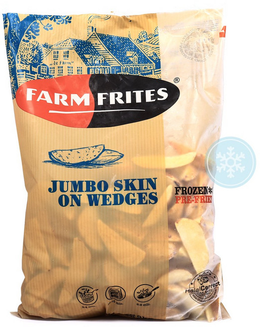 팜프리츠 8컷 점보 웨지감자, 2kg, 1개