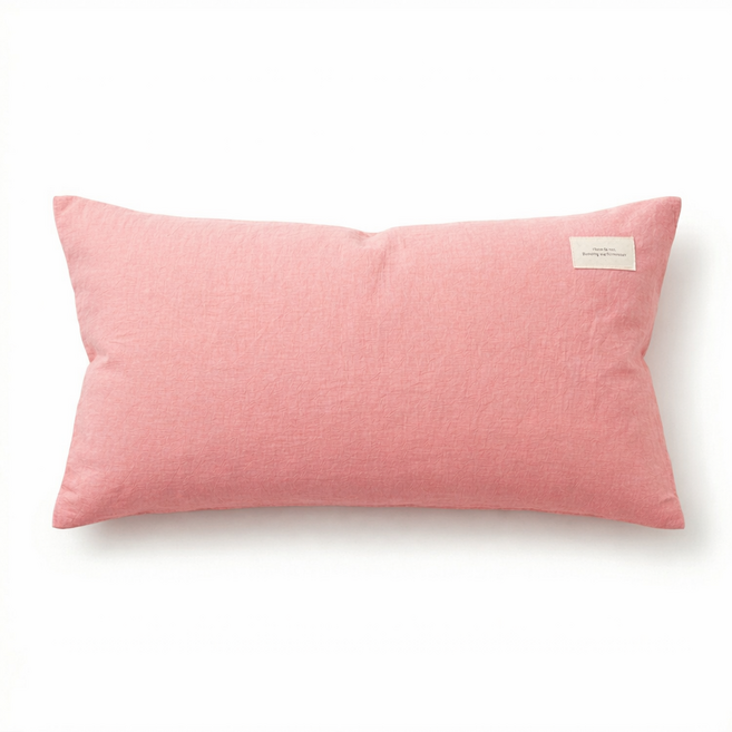 그린라이프 자루형 순면 워싱면 호텔식 베개커버 30X50cm