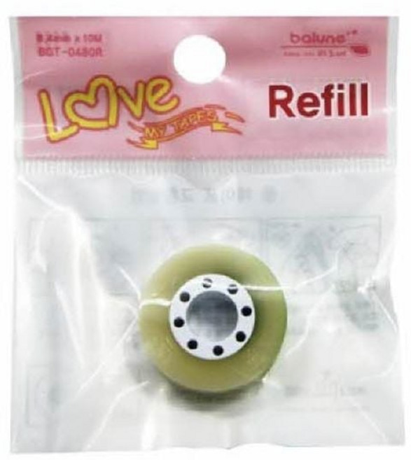 샘스 [업체직송상품](OF)바르네 풀테이프리필 BGT-0480R(8.4mmx10M) 포장용테이프 사무용테이프, 본상품, 1개