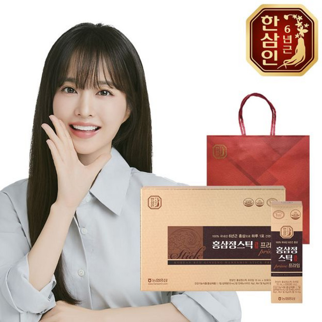 한삼인 홍삼정스틱 프라임, 1개, 320ml