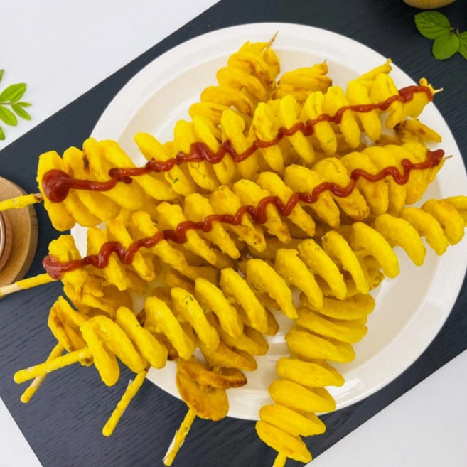 회오리감자 10개 휴게소간식 냉동감자