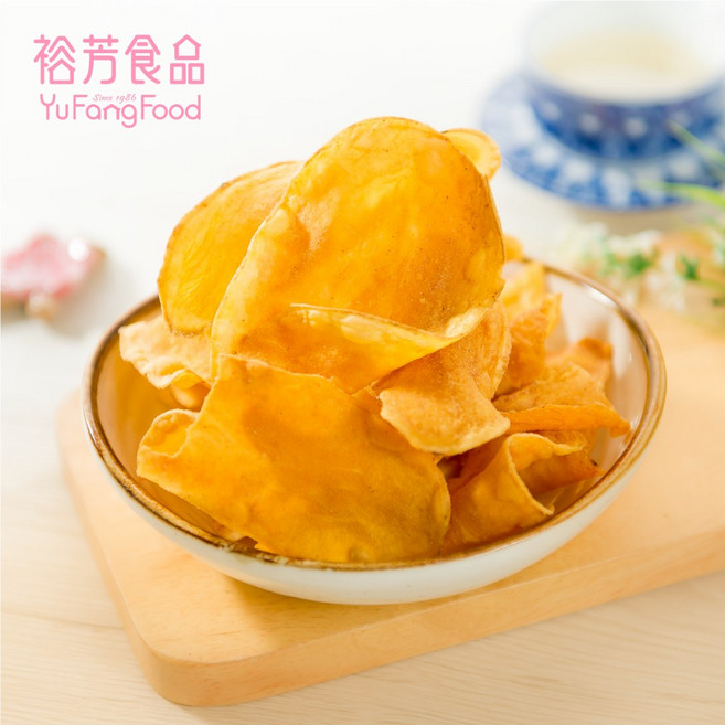 裕芳食品 梅子地瓜酥 (全素) - 台灣嚴選地瓜 酥脆酸甜 獨立包裝, 1個