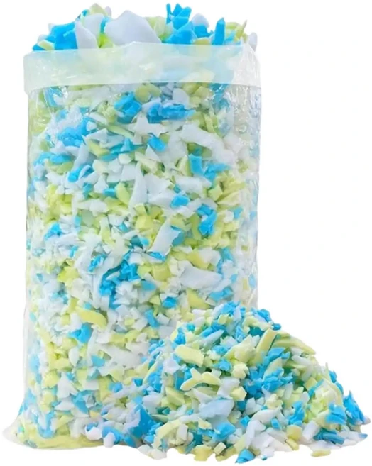 1KG 3KG 메모리폼 소파 빈백 침대 충전재 필러 쿠션 교체 리필 베개 강아지