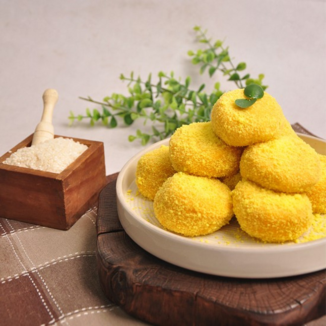 카스테라 단호박인절미/ 쑥인절미 1kg 개별포장, 1개