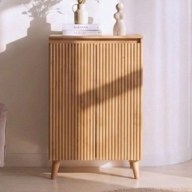 방친구 오브제 600 수납장 높은 거실장 주방 틈새장 베란다 다용도실 수납가구, 멀바우