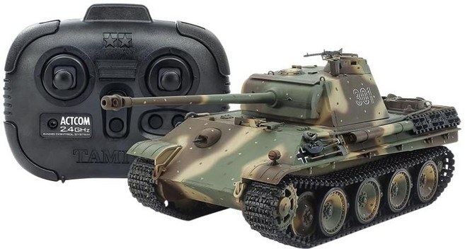 (TAMIYA) 135RC No.19 G 48219 타미야 탱크 시리즈 독일 전차 팬더 후기형 (전용