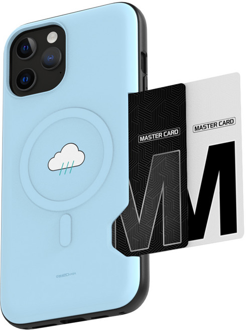 별다섯 자석 맥세이프 카드 케이스 2장 수납 타이니테일즈