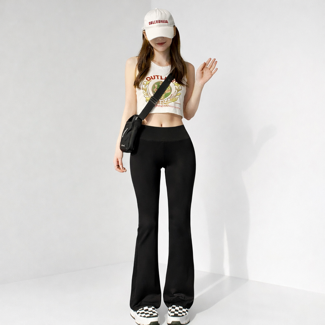 우라피크 롱다리 군살커버 부츠컷 레깅스