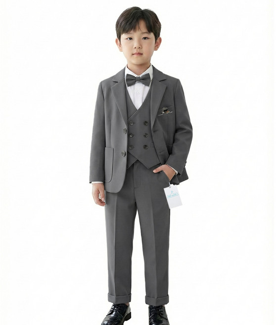 민트스쿨 클래식 아동정장 5종 세트 어린이 랩 정장 3종 세트 남아 아동 결혼식 하객 기념일