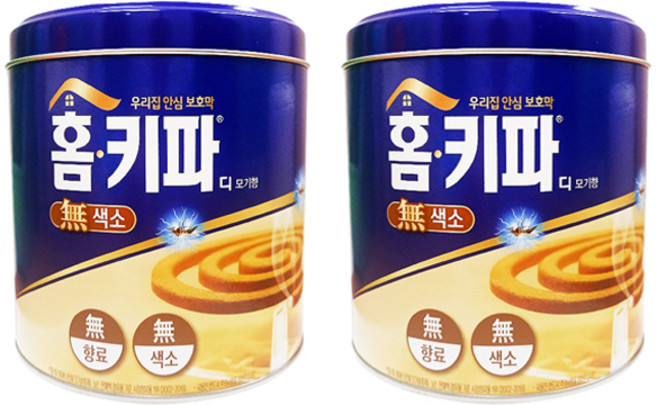 홈키파 디 모기향 50개입, 650g, 2개