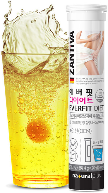 에버핏 다이어트 발포 가르시니아 / 독일직수입 잔티바, 20정, 1개