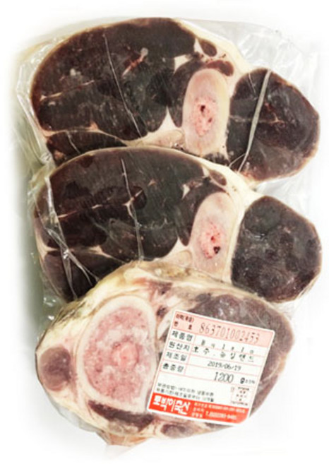 Bulalo 불랄로 소사태 뼈사태, 1개, 1.2kg