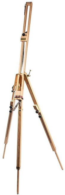 Daler-Rowney St. Paul's 이젤 - 전문 및 학생 아티스트를 위한 나무 이젤 스탠드 - 오일 및 수채화를 위한 안전한 캔버스 스탠드 - 여행 아티스트를 위한 플, Daler-Rowney St. Paul's 이젤 - 전