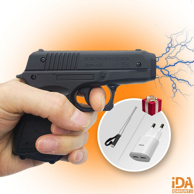 호신용 전기충격기 비허가 B9+충전패키지, 1개
