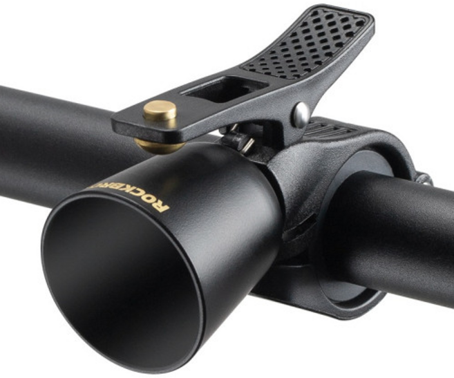 케이디코 락브로스 MTB 로드 자전거 벨 황동 경적 밸, 1개, 골드